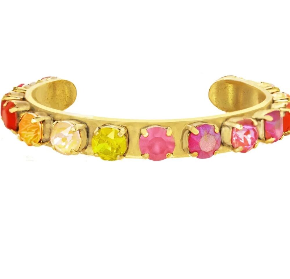 TOVA Kiki Cuff in Ombre Pink Multicolor NWT